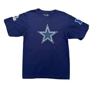 NFL DALLAS COWBOYS Team Apparel T-SHIRT Blue SIZE Medium #50 SEAN LEE